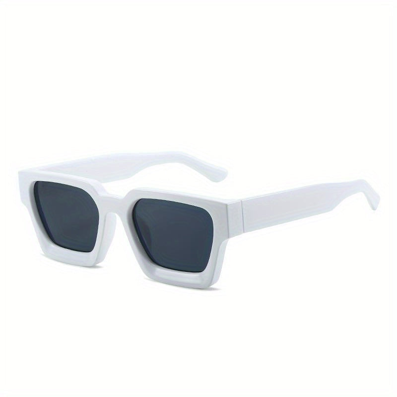 Sunglasses : Zonnebril met Dik Montuur Heren - C1 Zwart in C8 Wit van Pantino