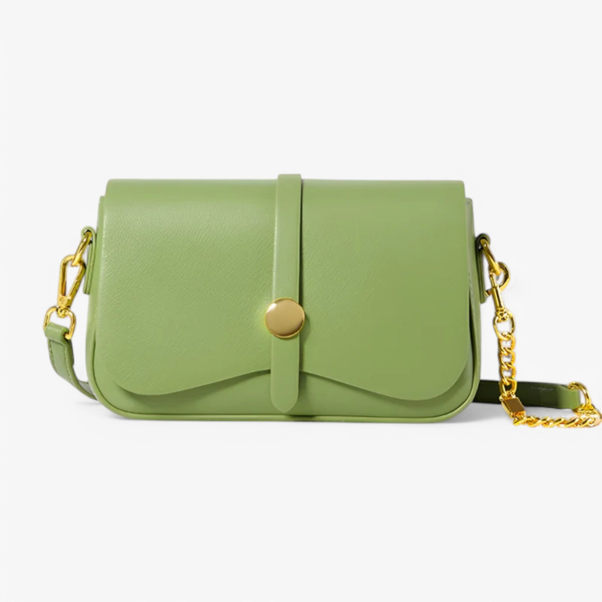 bags : Schoudertas Wit - Vegan Lederen Leer in Groen van Pantino