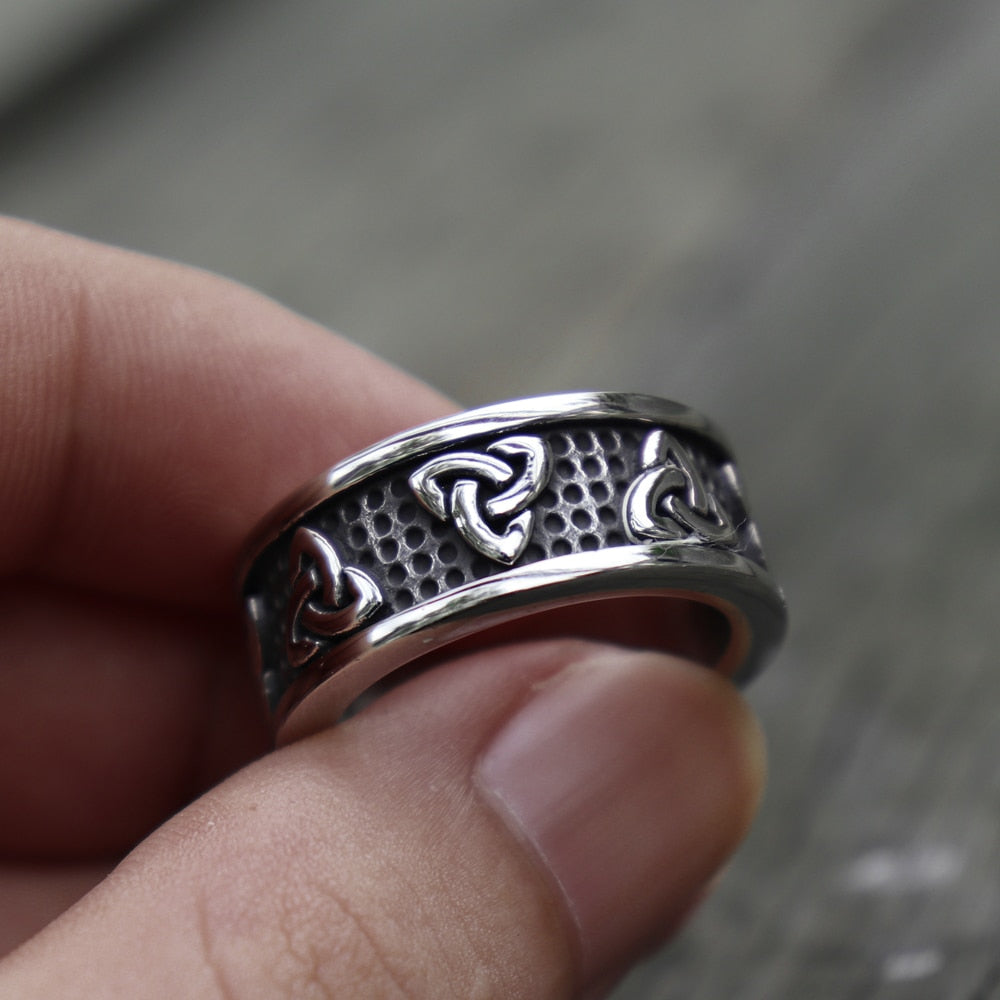 Ring : Knot Ring Heren Roestvrij Staal in van Pantino