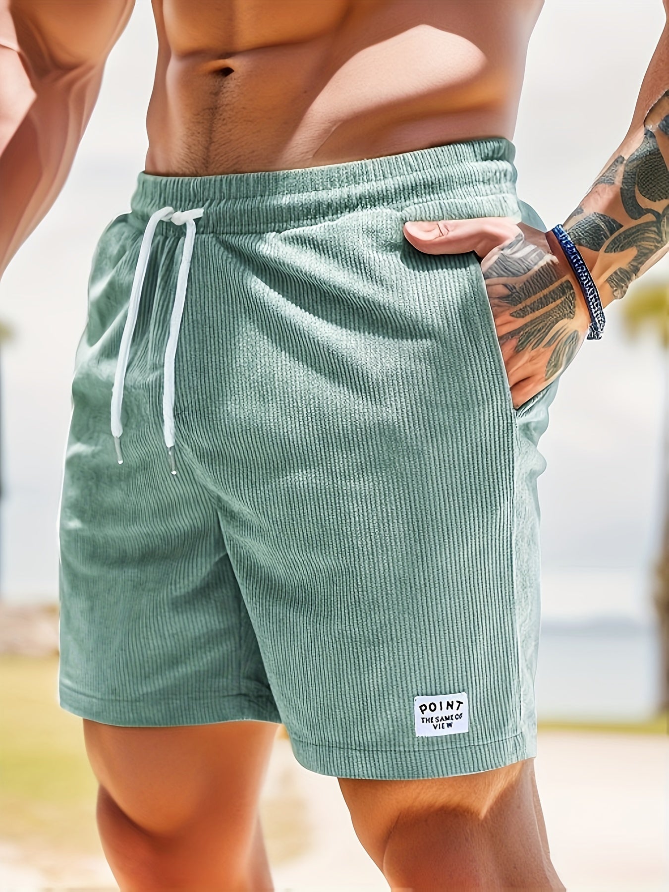 Shorts : Comfortabele Shorts - Ideaal voor Ontspannen Dagen en Actieve Toepassingen in Donker cyaan van Pantino