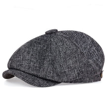 Newsboy Cap : Pet Dames Zwart - Krantenjongenspetten van Polyester Volwassen Geweven voor Mannen en in Zwart en wit van Pantino
