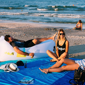 outdoor equipment : Mr Beach Ultieme Strandzand-Vrije Mat - Paars in van Pantino