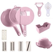 home & garden : CulinaryCraft - Multifunctionele Voedselhakker - Blauw in Roze van Pantino