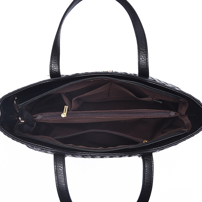 bags : Handtas Zwart - EleganceCarry - Luxe in van Pantino