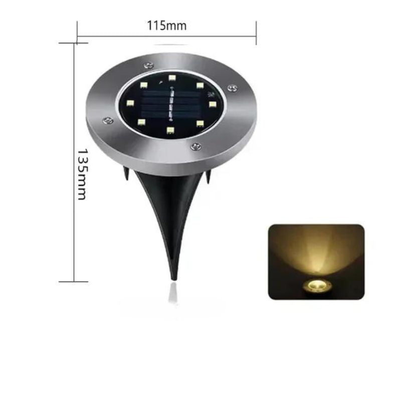 home & garden : Solar Tuinlampen Set - Automatische Zonne-Energie Verlichting - LED in van Pantino