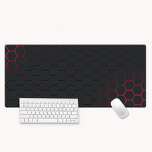 other : Smooth Desk: Ontdek de Ultieme Desk Mat voor Elke Passie - Blauw in Rood van Pantino