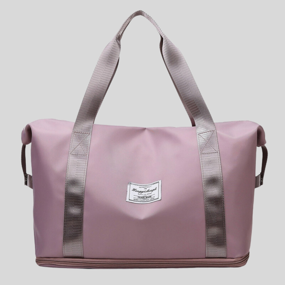 bags : The Hawaii Bag - Zwart in OUD ROZE van Pantino