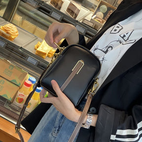 bags : Crossbody Tas Dames Zwart - Mini in Zwart van Pantino