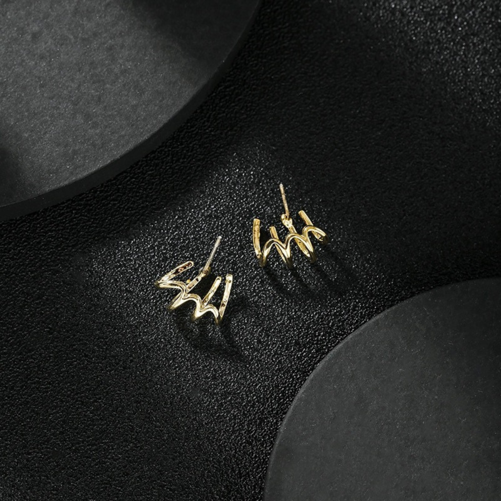 Earrings : Elegante Oorbellen (1+1) in van Pantino