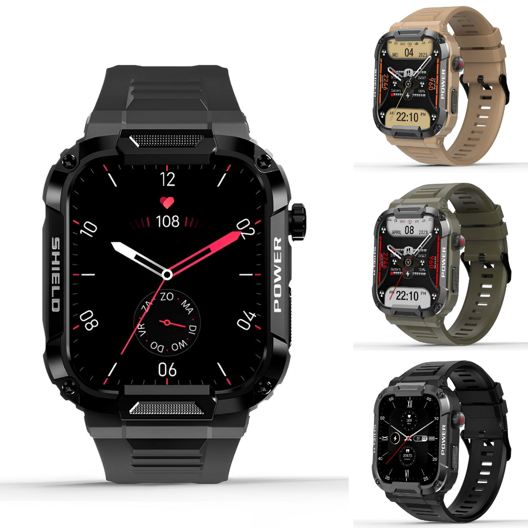 watches : The Elite Watch - Zwart in van Pantino