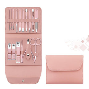 Manicure Set : NailClipp - Professionele Manicureset - Roze in van Pantino