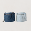 Celeste Denim Skuldertaske PM Dame - Denim Blå