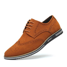 Loafers : Schoenen Heren Zwart - Suède Leren Veterschoenen Casual Donkerbruin in Bruin van Pantino