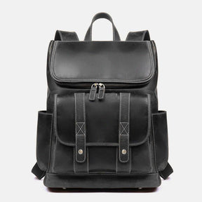 bags : Rugzak Heren Zwart - Vintage Anti-Diefstal Laptoprugzak voor , Geschikt voor 15,6 Inch in Zwart van Pantino