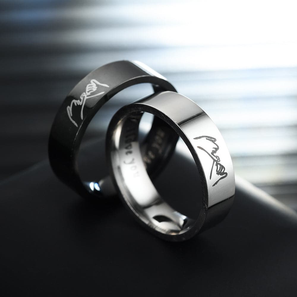 Ring : Ring Heren - Tungsten Carbide Herenring in van Pantino