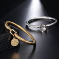Bedelarmband Heilige Benedictus Goudkleurig - Religieuze Heren/Dames Armband