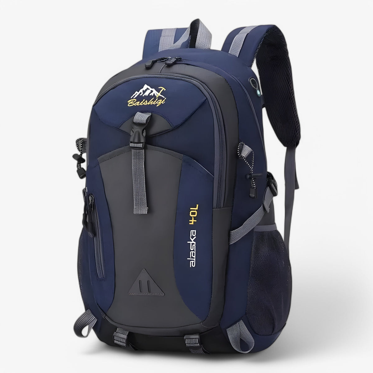 outdoor equipment : Wandelrugzak 40L - Donkerblauw Waterdichte Outdoor Backpack voor Heren & Dames in Donkerblauw van Pantino