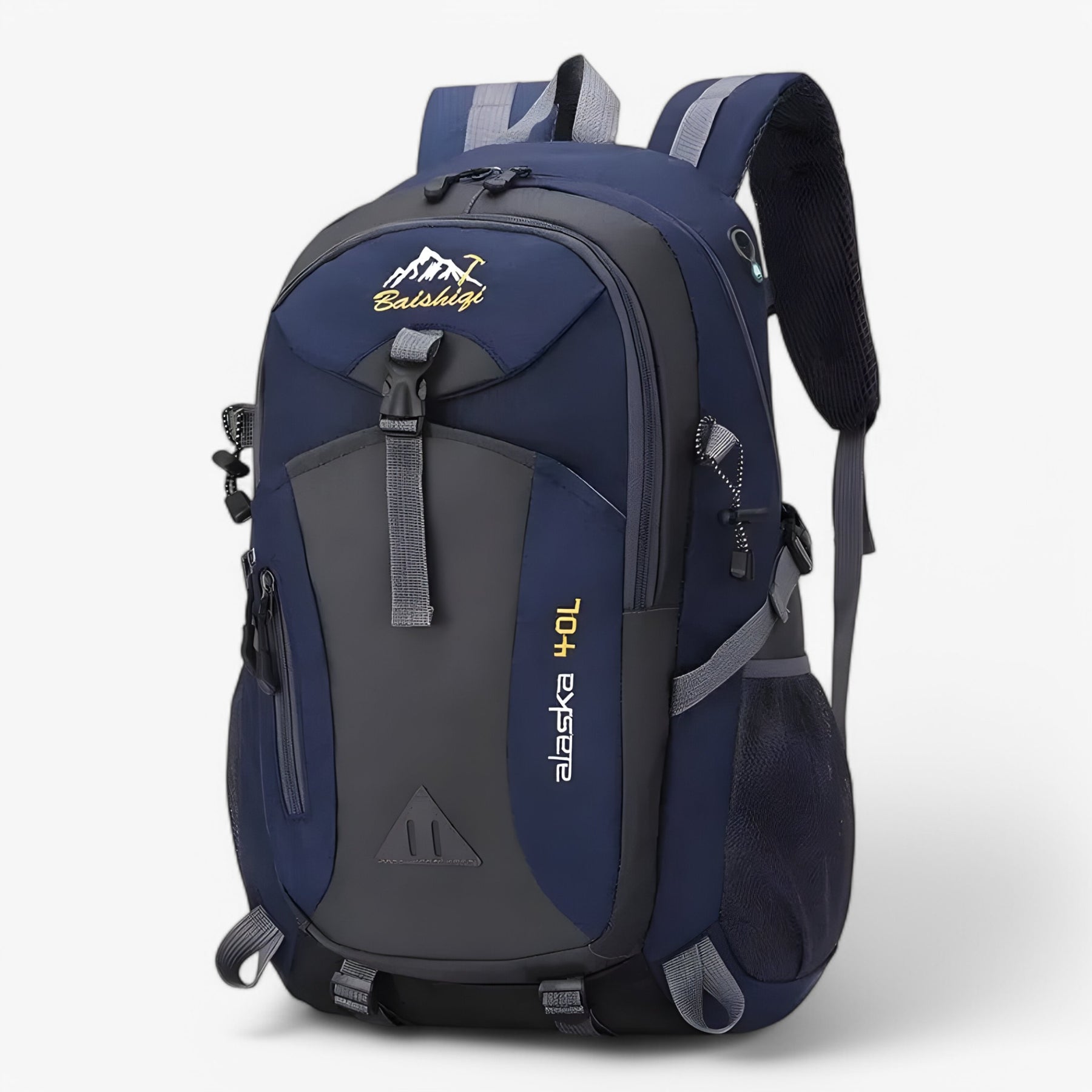 outdoor equipment : Wandelrugzak 40L - Donkerblauw Waterdichte Outdoor Backpack voor Heren & Dames in Donkerblauw van Pantino