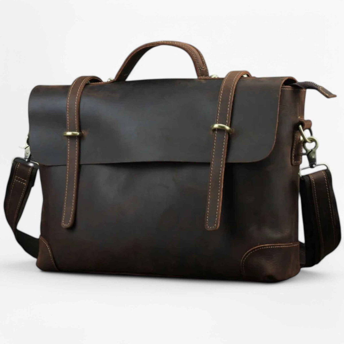 Bags : Leren laptoptas voor heren Oro in van Pantino