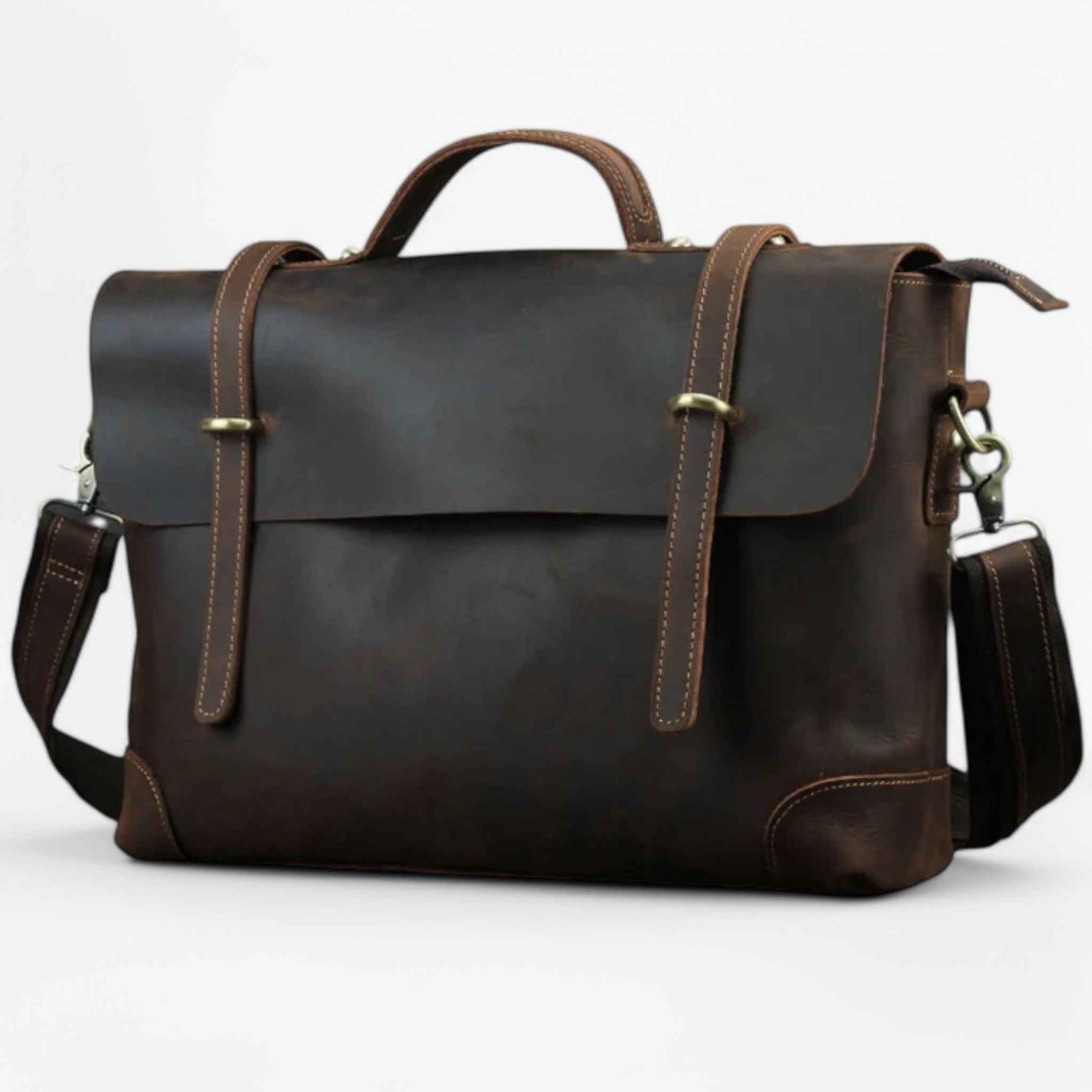 Bags : Leren laptoptas voor heren Oro in van Pantino