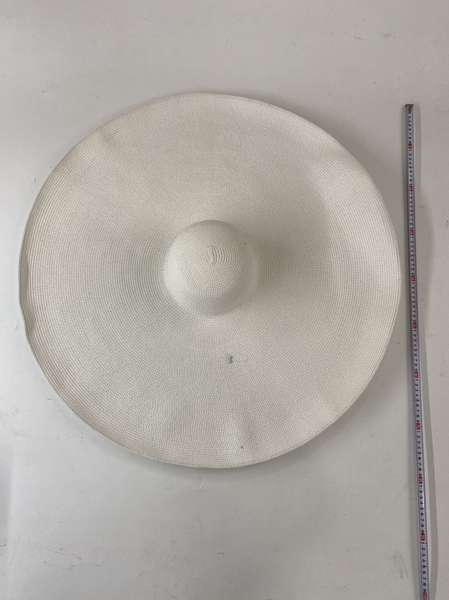 Sun Hat : Gele Dames Stro Zonnehoed met Brede Rand - Stijlvol & Beschermend voor Zomer & Strand in Wit One size van Pantino