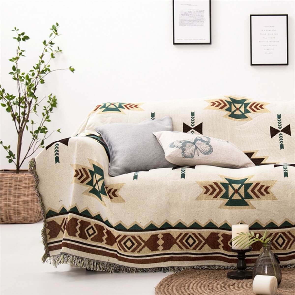 home & garden : Comfy Naro - Geometrisch Azteken Vloerkleed in van Pantino