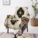 Bequemer Naro - Geometrischer Azteken Teppich  