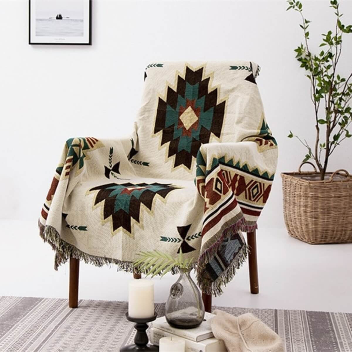 home & garden : Comfy Naro - Geometrisch Azteken Vloerkleed in van Pantino