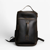 bags : Elegante Rugzak van Hoogwaardig Leer - Bruin in Vintage bruin van Pantino