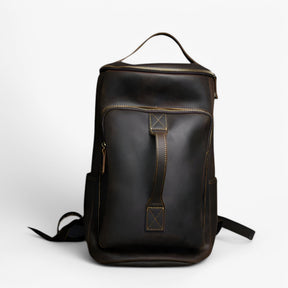 bags : Elegante Rugzak Gemaakt van Hoogwaardig Leer - Bruin in Vintage Bruin van Pantino