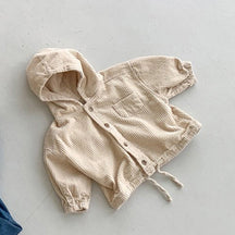 Kids' Jacket : Jas Kinderen - Charlie’s Trendy Unisex - Stijl voor Iedereen in Zand (BIJNA UITVERKOCHT) van Pantino