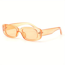 Sunglasses : Zonnebril Dames Zwart Grijs - Heren en Modieuze Sport Kleine Ovale Plastic in Transparant&oranje van Pantino