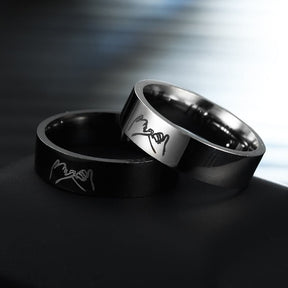 Ring : Ring Heren - Tungsten Carbide Herenring in Tungsten 12 van Pantino