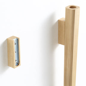 home & garden : Hangende Wandvaas Zwart - Planten Display Wanddecoratie - Hout in van Pantino