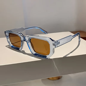 Sunglasses : Zonnebril Heren Zwart - Men 1pc Nieuwe Retro met Vierkant Frame voor Vintage in van Pantino