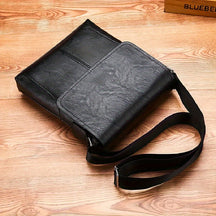 bags : Crossbody Tas Heren Zwart - Men 1pc Vintage Messenger Bag voor Vintage in zwart van Pantino