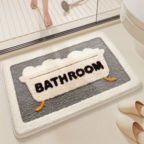 home & garden : Absorberende Antislip-Mat voor Toilet en Badkamer in van Pantino
