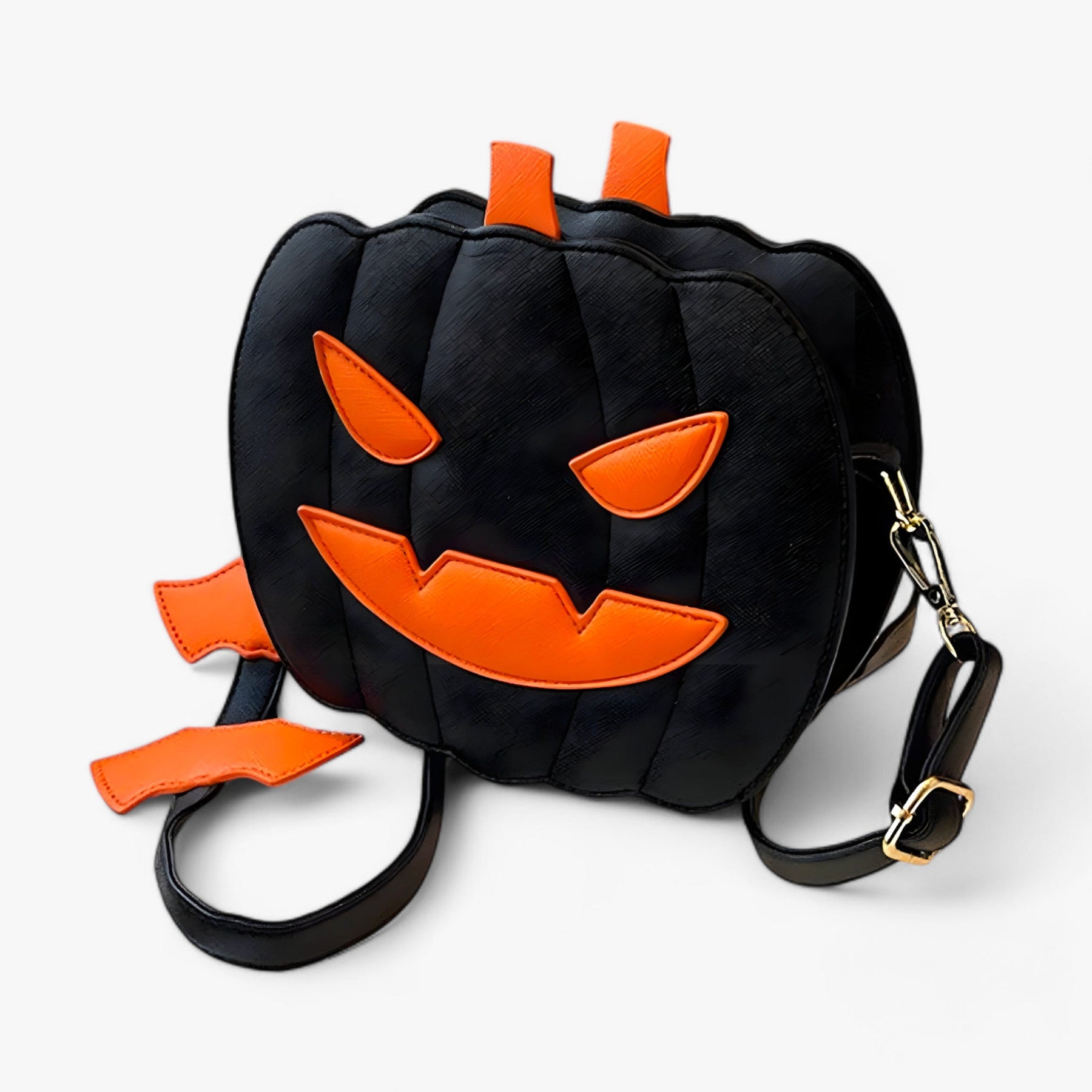 bags : GhoulGrin - Pompoentas met Duivelse Ogen - Tas voor Snoep en Andere Dingen voor Halloween in van Pantino