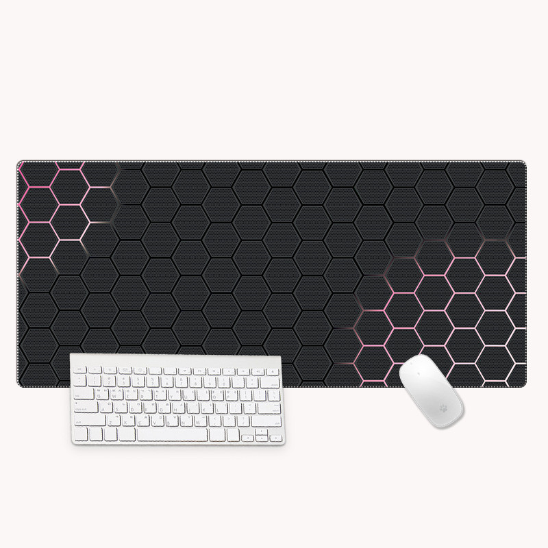 other : Smooth Desk: Ontdek de Ultieme Desk Mat voor Elke Passie - Blauw in Geel van Pantino