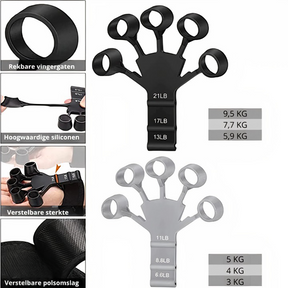 other : Gripster Pro De Meest Effectieve Armtrainer Licht (grijs) (3kg-5kg) in van Pantino