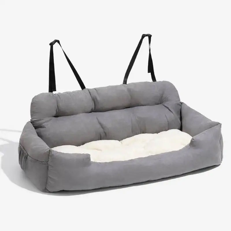 pets : Reis Bank Plush Pillow - Grijs in Grijs van Pantino