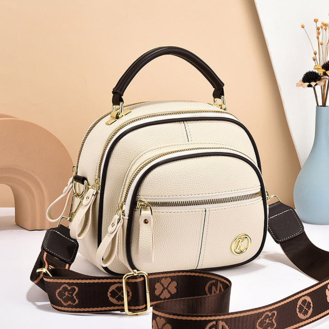 bags : The Cabo Bag Dames - Zwart in BEIGE van Pantino
