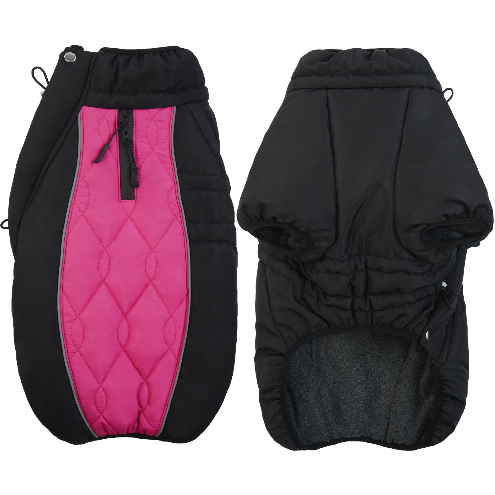 pets : Gezellig Fleece-Gevoerd Hondenjack - Roze in van Pantino