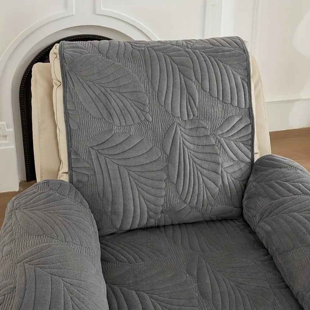 Recliner Sofa Covers : Relaxfauteuilhoes Bladpatroon Antislip - 6 Kleuren Universele Bescherming in van Casa & Beyond