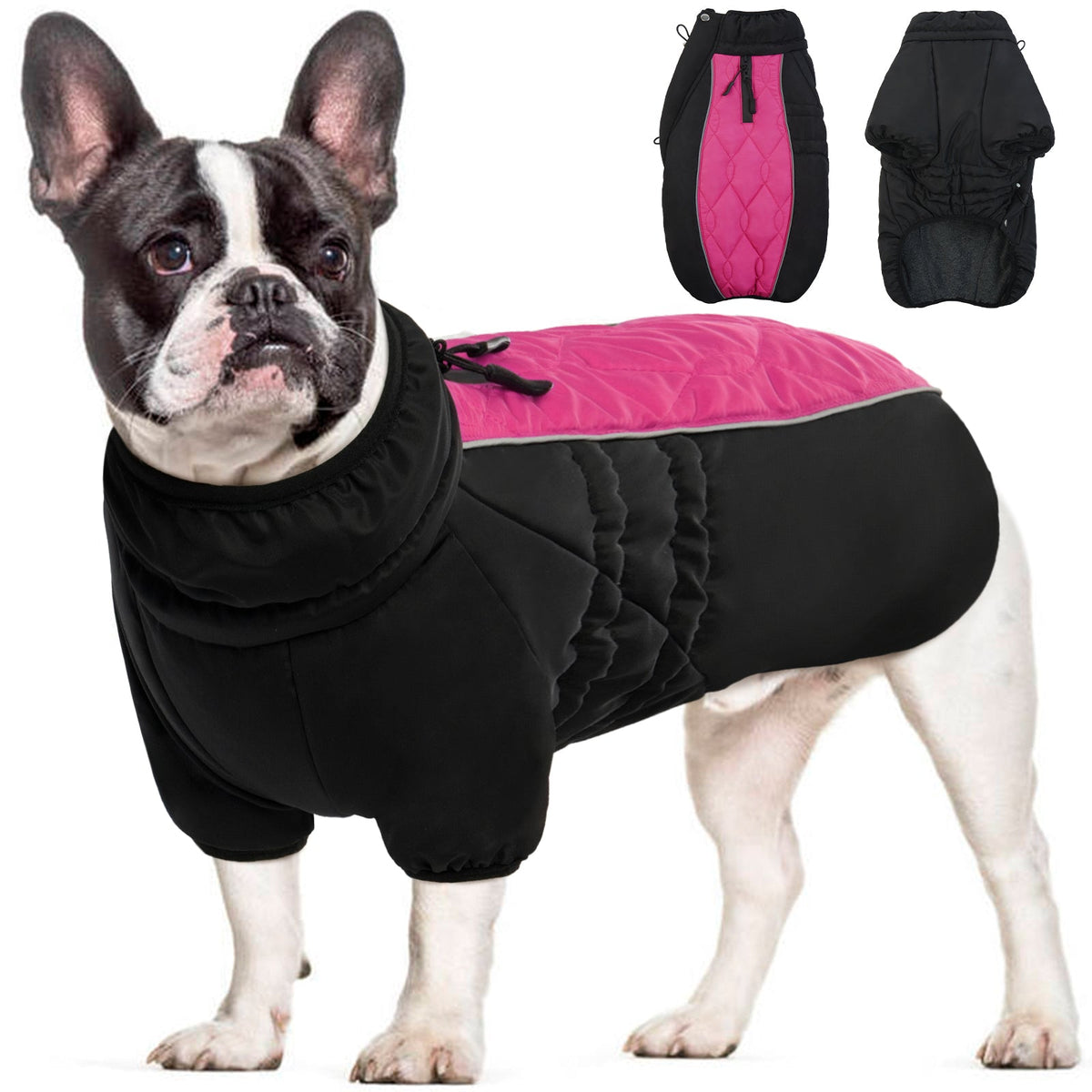 pets : Gezellig Fleece-Gevoerd Hondenjack - Roze in van Pantino