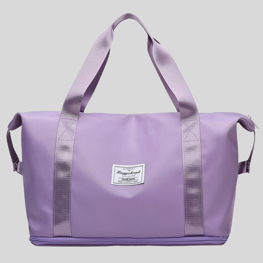 bags : The Hawaii Bag - Zwart in LILA van Pantino