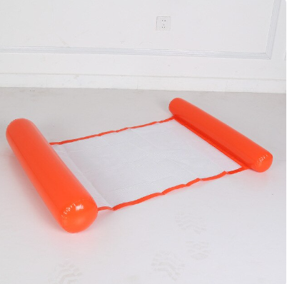 outdoor equipment : Drijvende Hangmat - Zwembad Water Ontspanning - Nylon in Oranje van Pantino