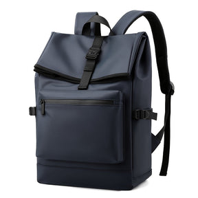 bags : Trendy Rugzak, Draagbare Outdoor-Rugzak voor Mannen en Vrouwen Dames - Zwart in Diepblauw van Pantino