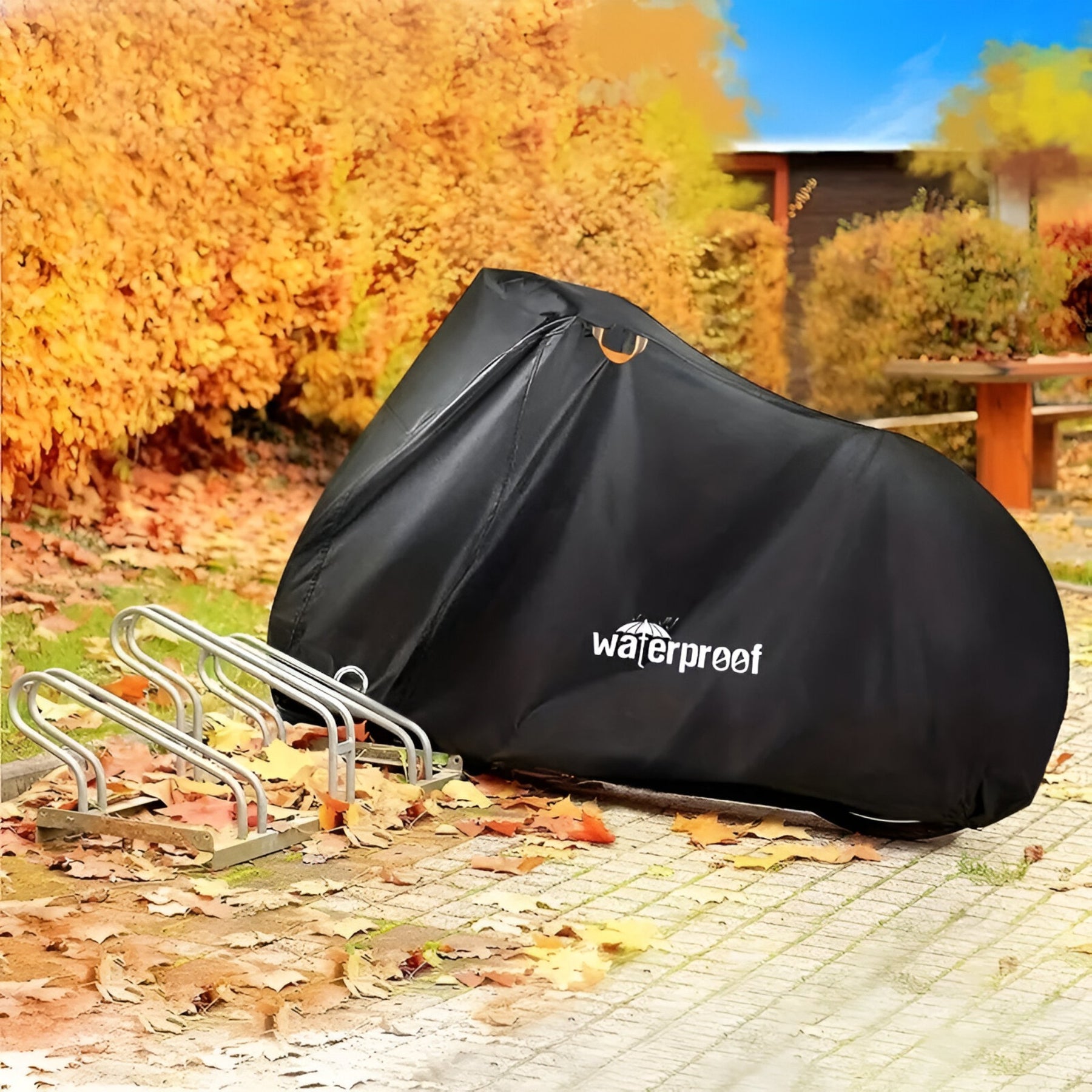 outdoor equipment : Gel Fietszadelhoes Waterdicht & Universeel - Comfortabel Zadeldek voor Heren & Dames in van Pantino