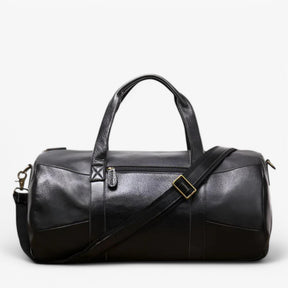 bags : Leren Reistas van Hoge Kwaliteit - Vintage Bruin in Swart van Pantino